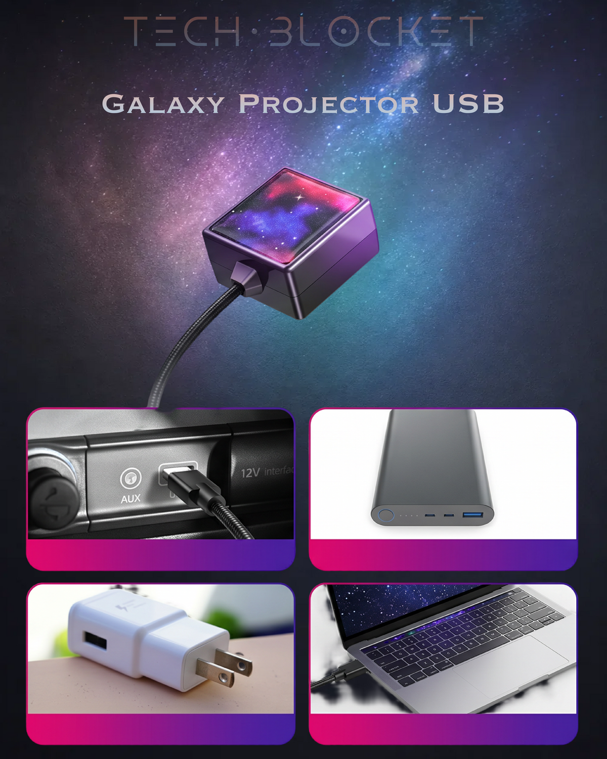 Galaxy Projektor USB